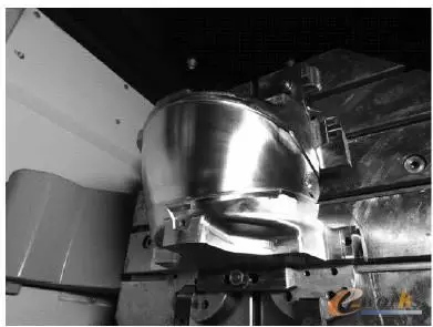 常用的摩托車頭盔鏡片模具三線立式加工中心850plus做出來的！(圖5)